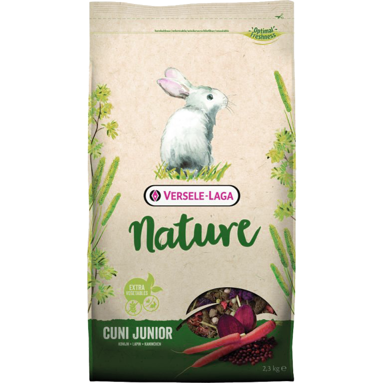 Versele-Laga - Nature Cuni Junior 2,3 kg - SmådyrPetXL