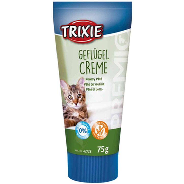 Premio Cat Fjærkrepaté - Kattegodbit på tube Blå 75g