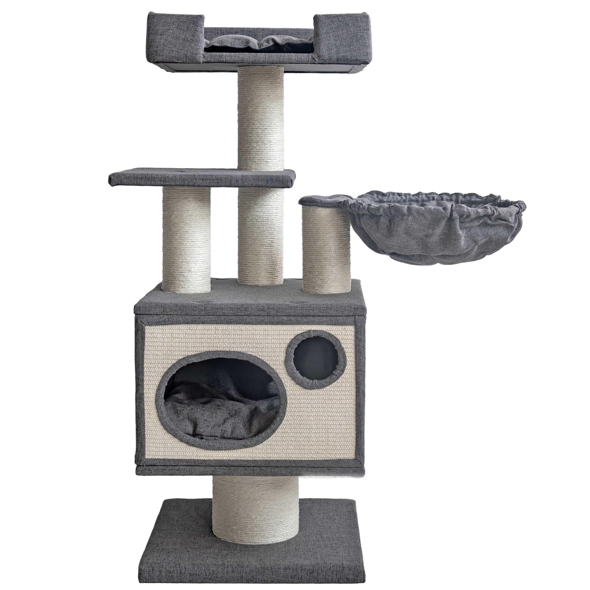 Klorebrett Pyrenees, 48x48x123cm, Grå