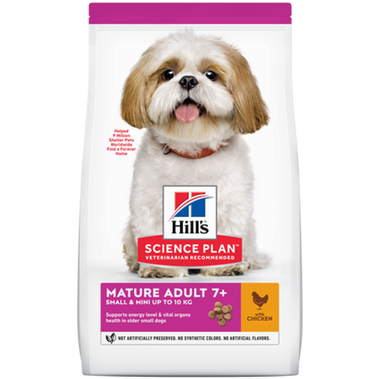 Hills Science Plan Mature 7+ Small & Miniature Chicken - Dry Dog Food