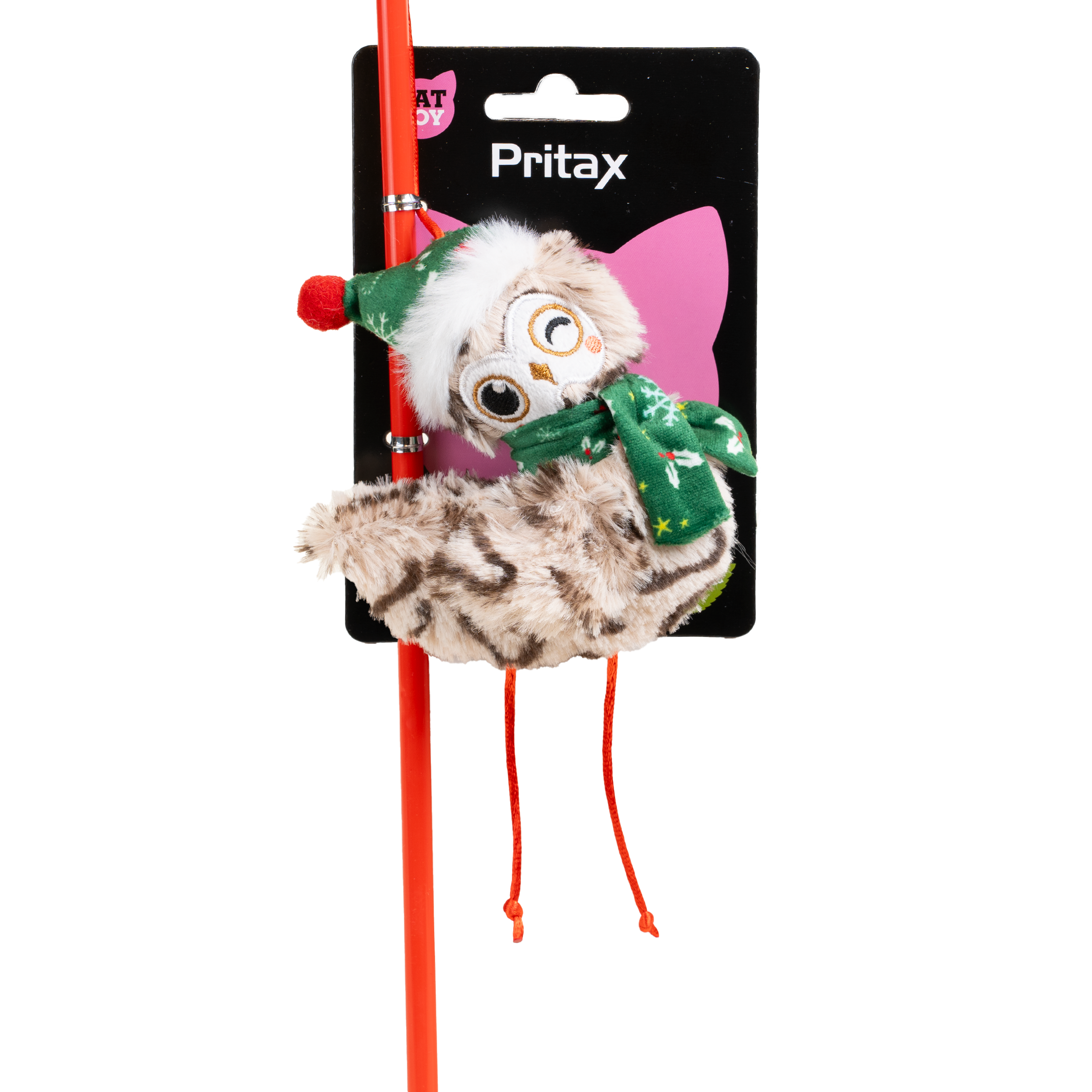 Juleleketøy til katt Gloria, 40x9x2cm, Flerfarget