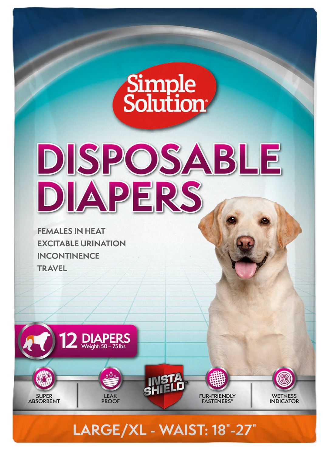 Simple Solution Disposable Diapers Females