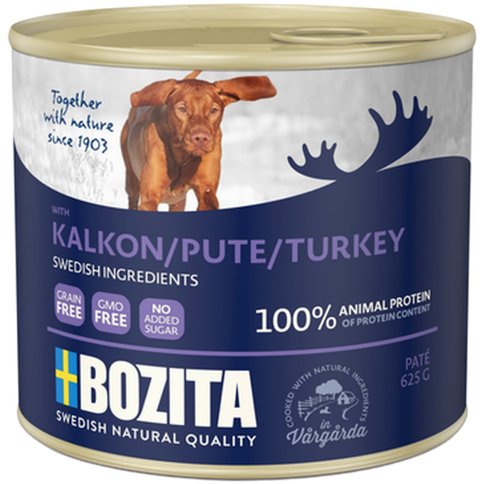 Bozita Hund Paté med kalkun 625 g