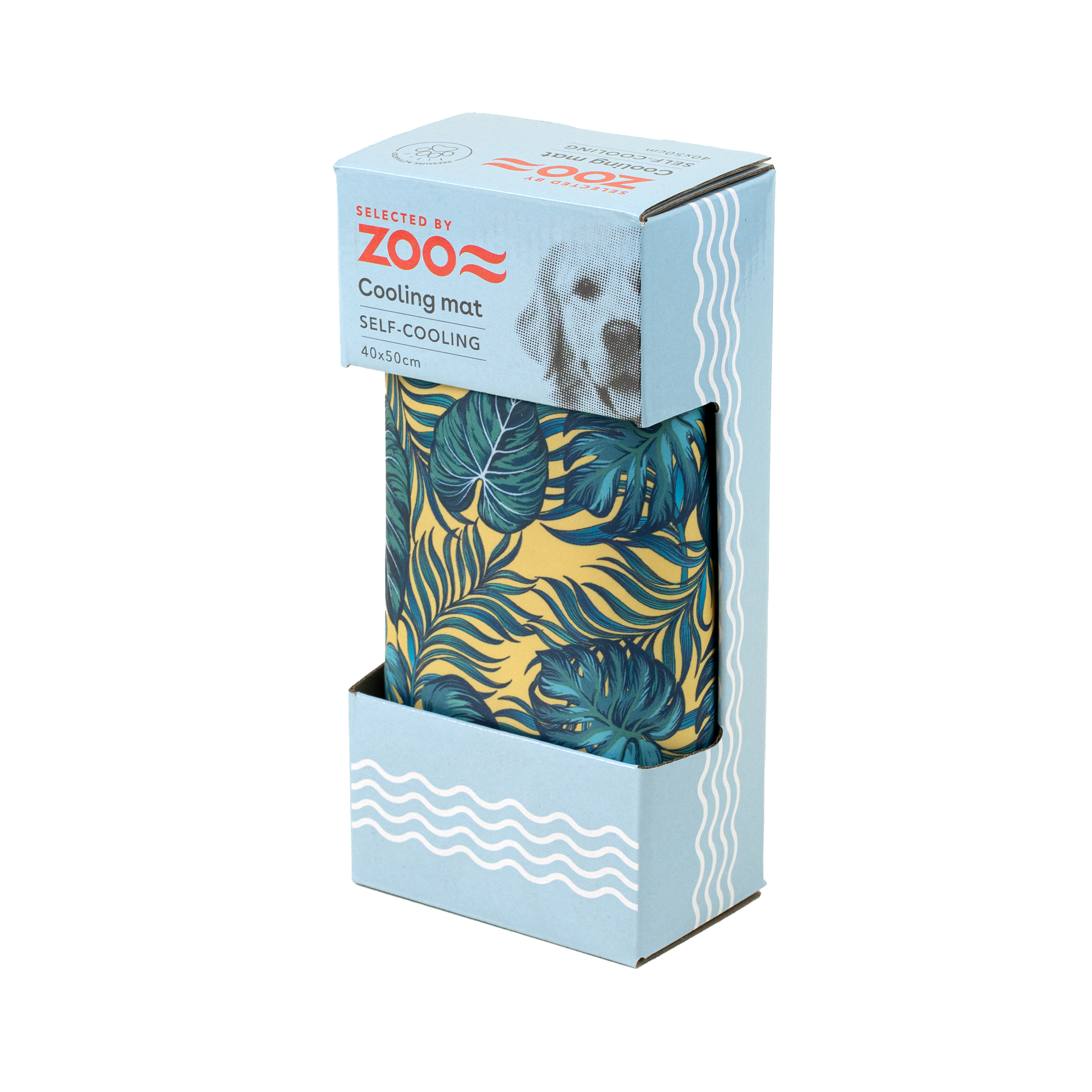 Selected by ZOO Kjølematte Summer Leaf