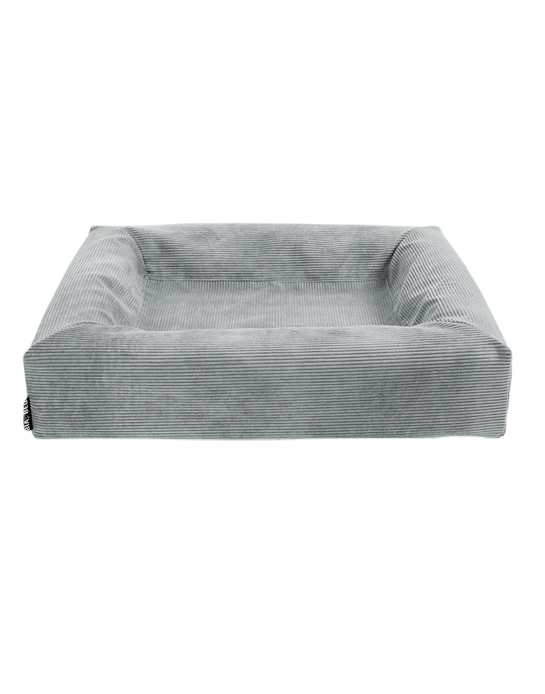 BiaBed Biabädd Överdrag - Rib Grå