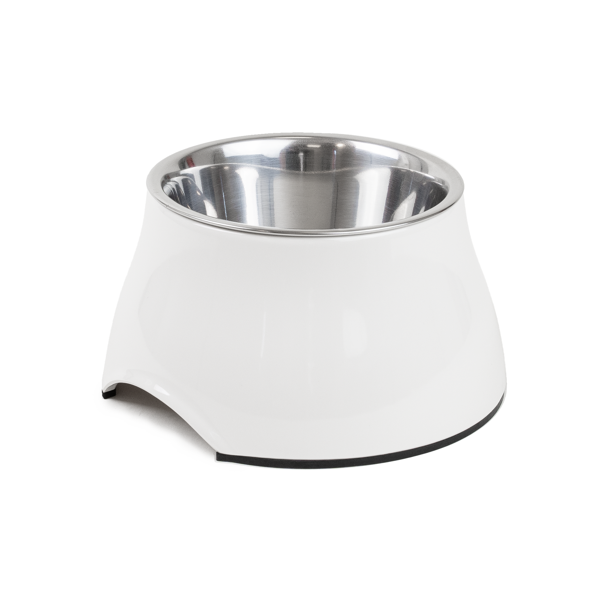 Selected by ZOO Upphöjd Matskål Solid Ergo Vit