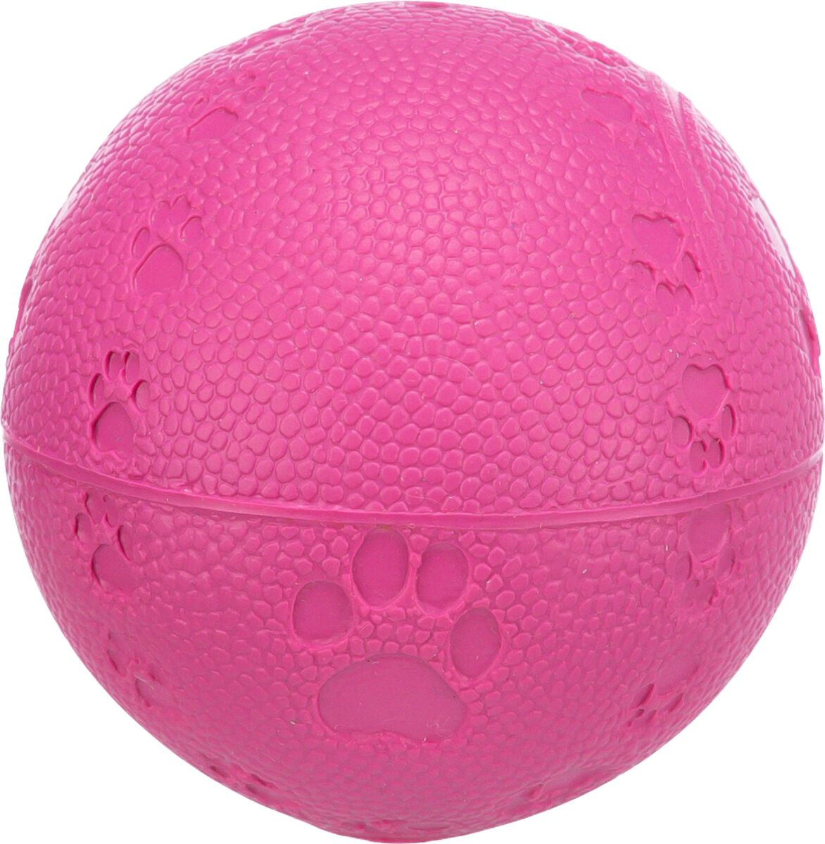 Trixie Leketøy Gummiball med poteavtrykk 6 cm