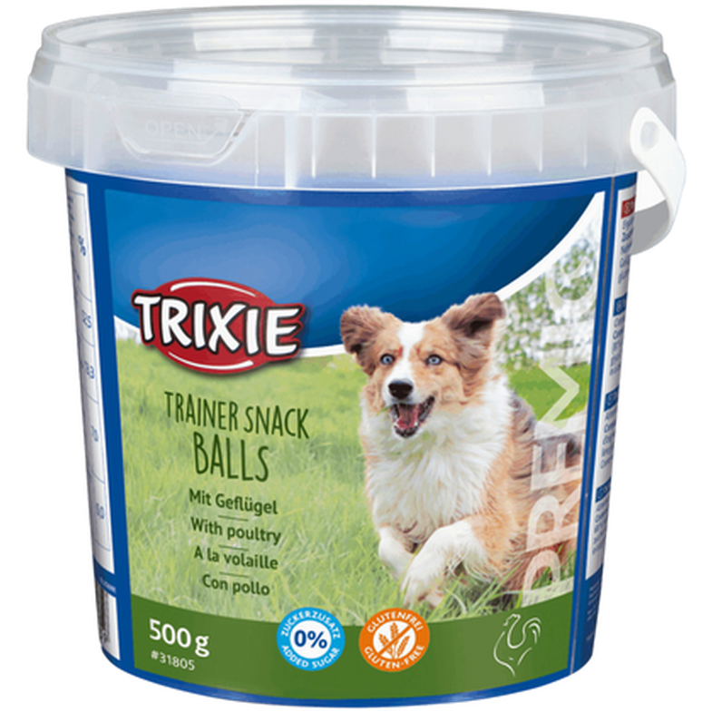 Trixie Premio Trainer Snack Balls Kylling Brun 500g