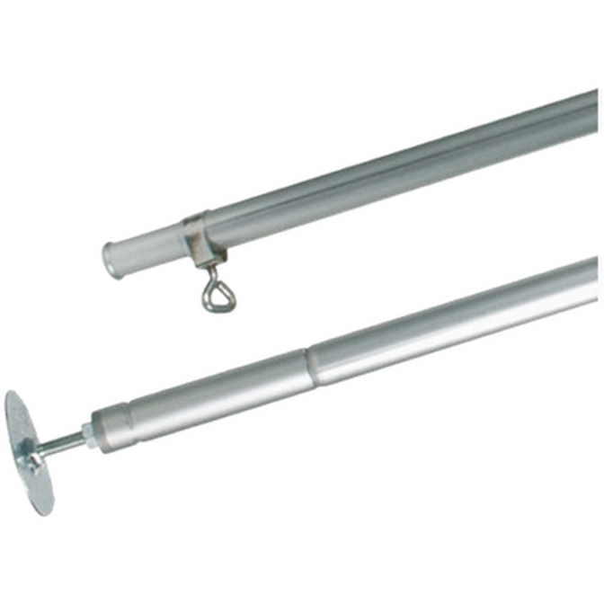 Trixie Spennstenger til beskyttelsesnett for katter Grå 128-325 cm