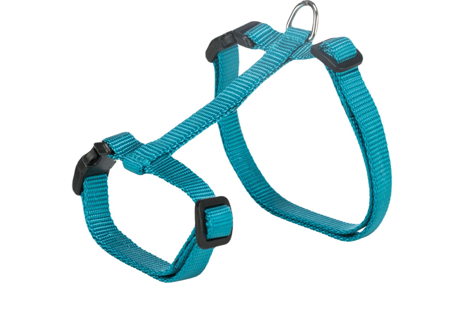 Trixie - Kattesele+bånd for store katter XL, nylon, Bl-farger. 34-57 cm/13 mm - Katt - Halsbånd og seler - SelerPetXL