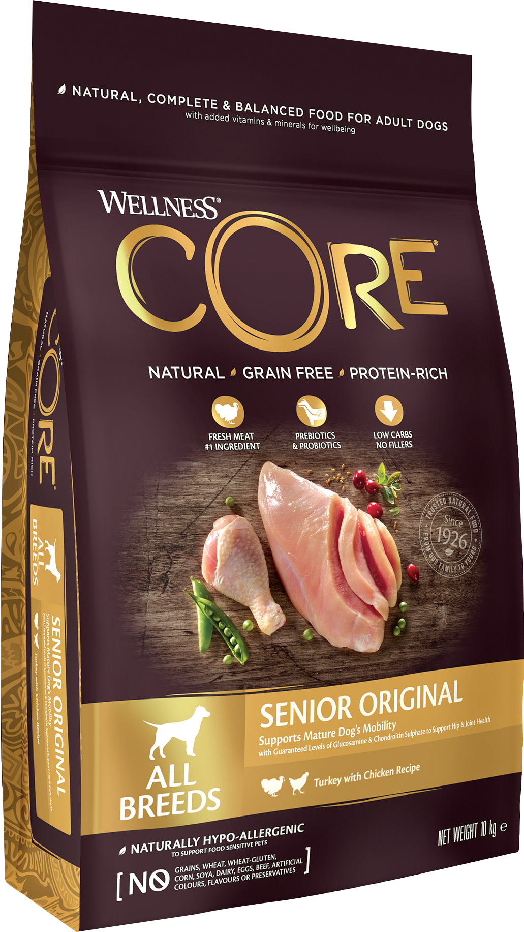 CORE Petfood Dog Senior Original All Breed Chicken & Turkey Dry