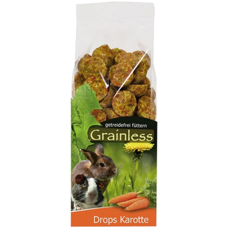 JR FARM Grainless Drops gulrøtter 140 g