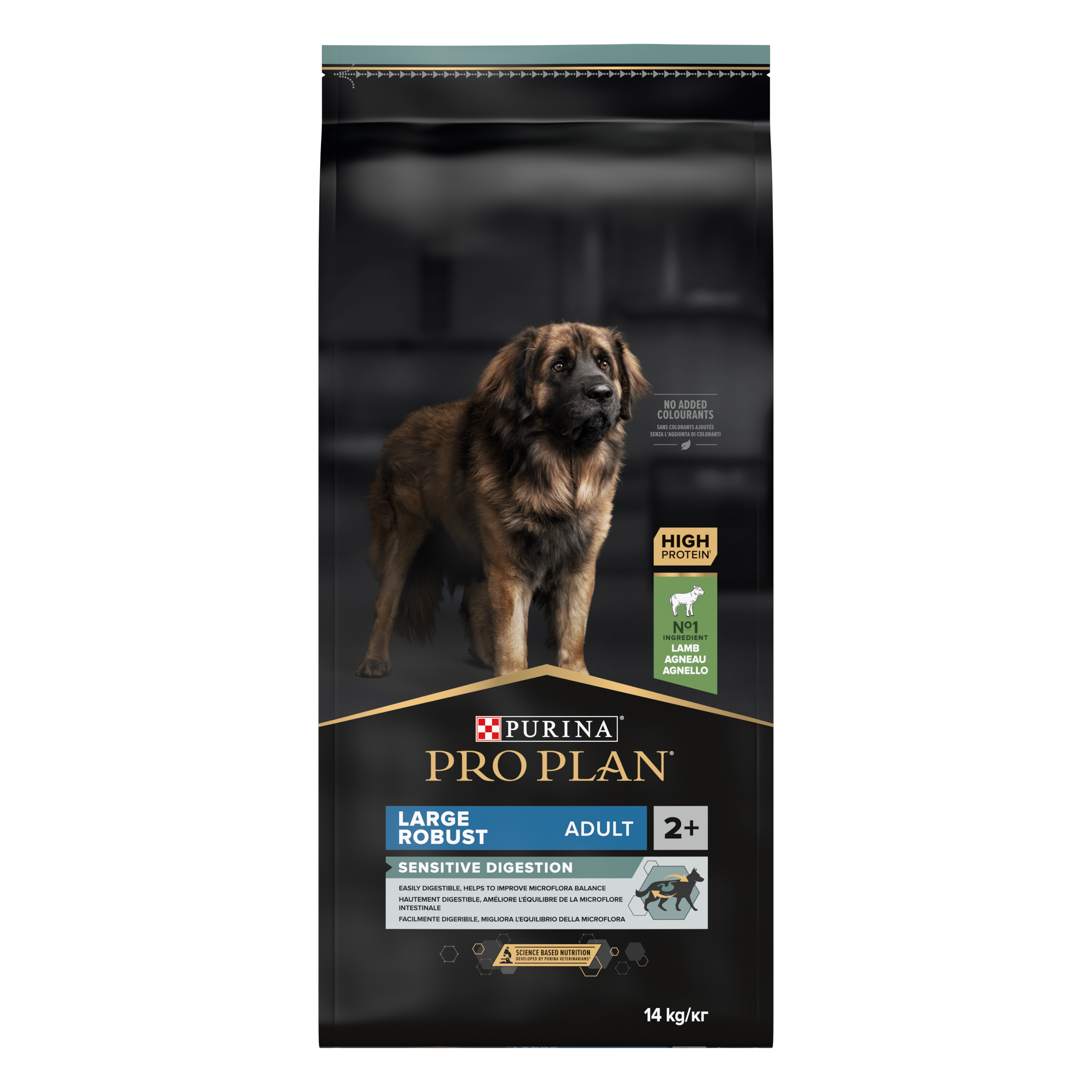 Purina Pro Plan Dog Large Adult Robust Sensitive Digestion - rik på lam 14 kg