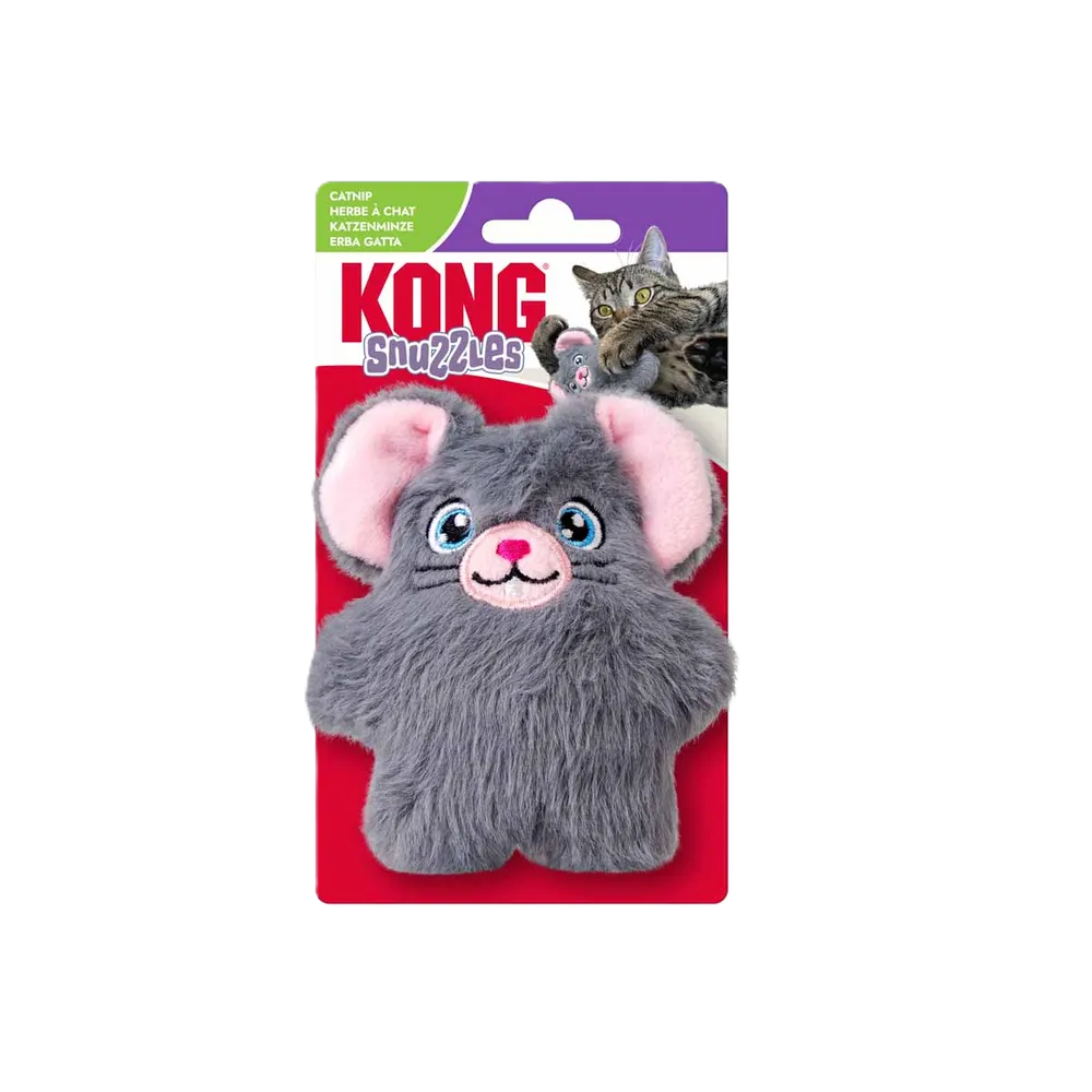 Kong Cat Snuzzles Mouse 10x9x4cm