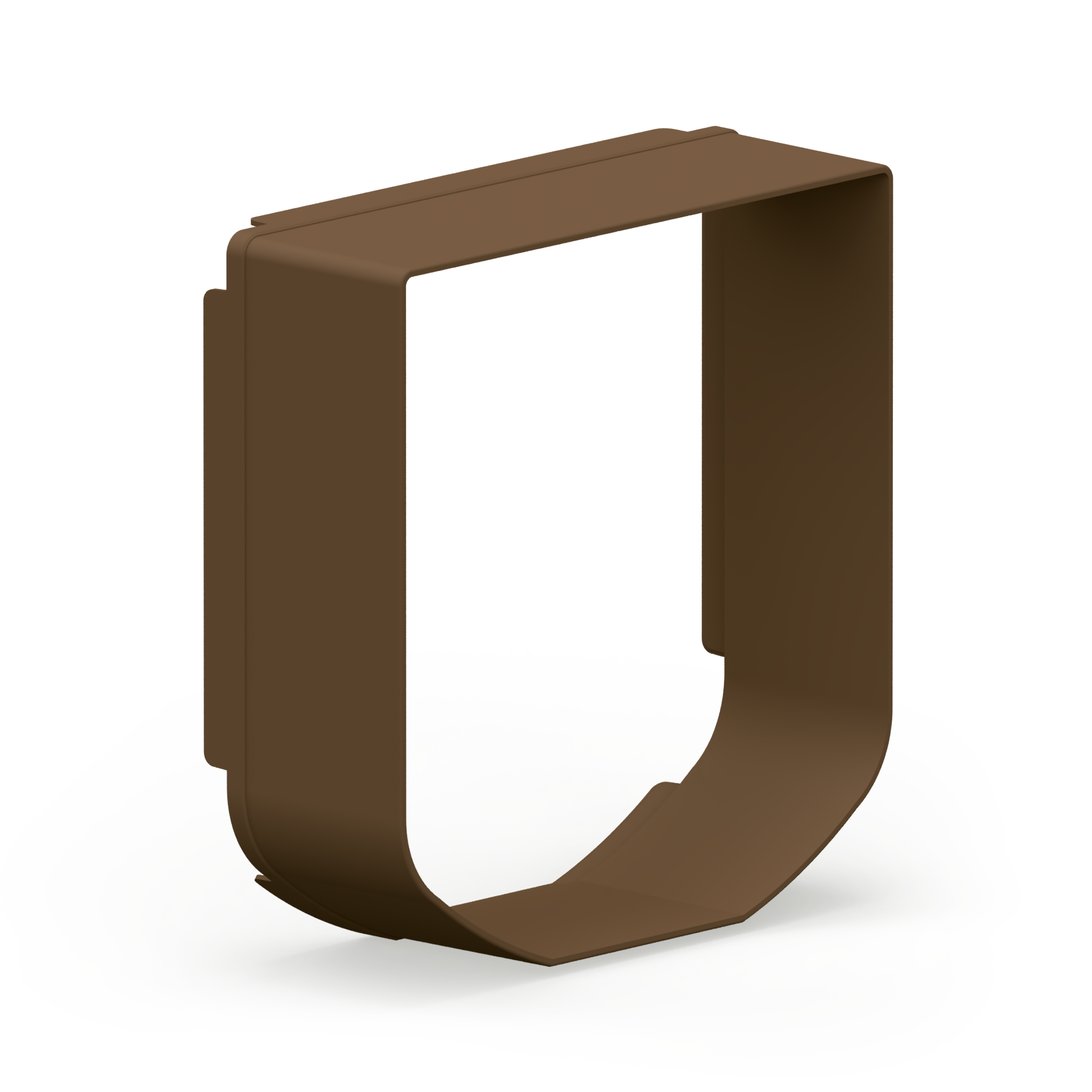 Tunnelforlenger til katteluke - Brun 1-pk