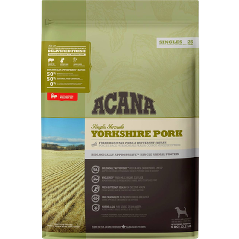 Dog Singles Yorkshire Pork 2 kg