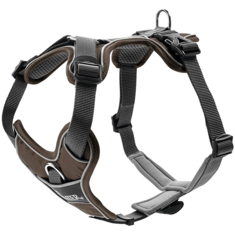 Dog Harness Divo Brown Large