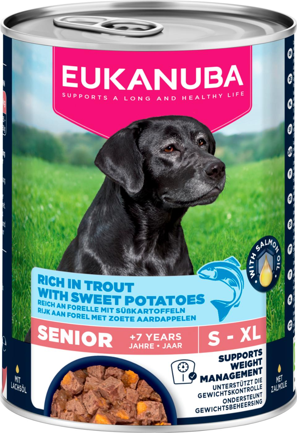 Eukanuba Dog Senior Trout with Sweet potatoes 400g