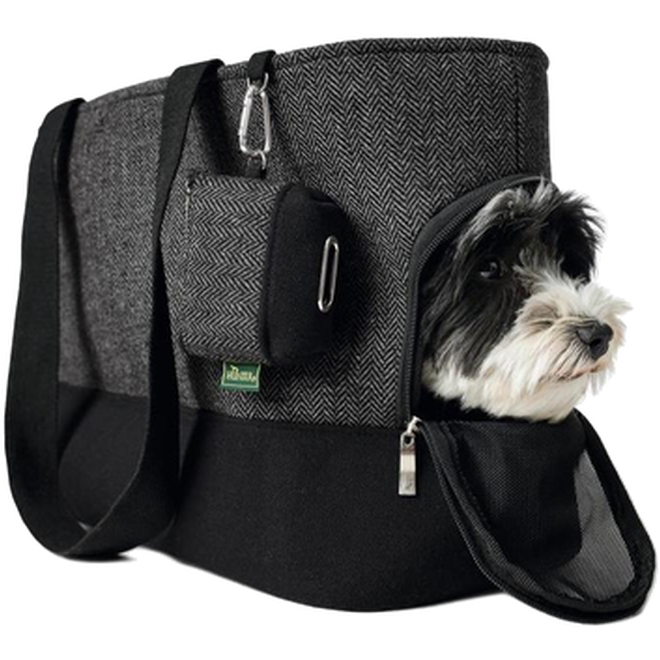 Hunter Dog & Cat Carry Bag Barcelona Grey 40x19x30cm | PetXL
