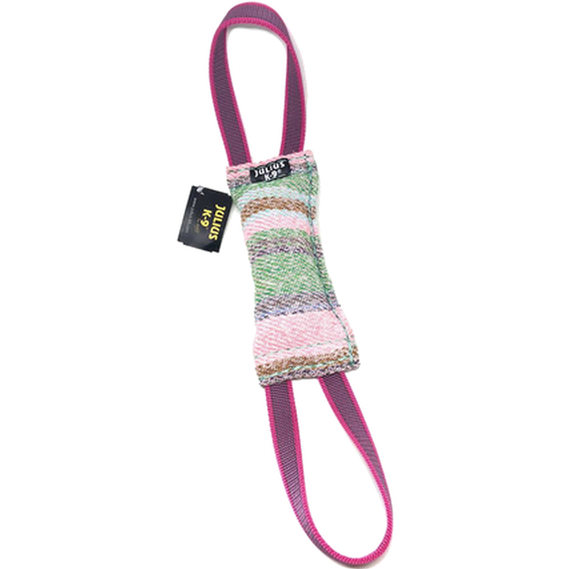 Julius-K9 Tug bomull utvendig sydd 2 håndtak 30x3cm