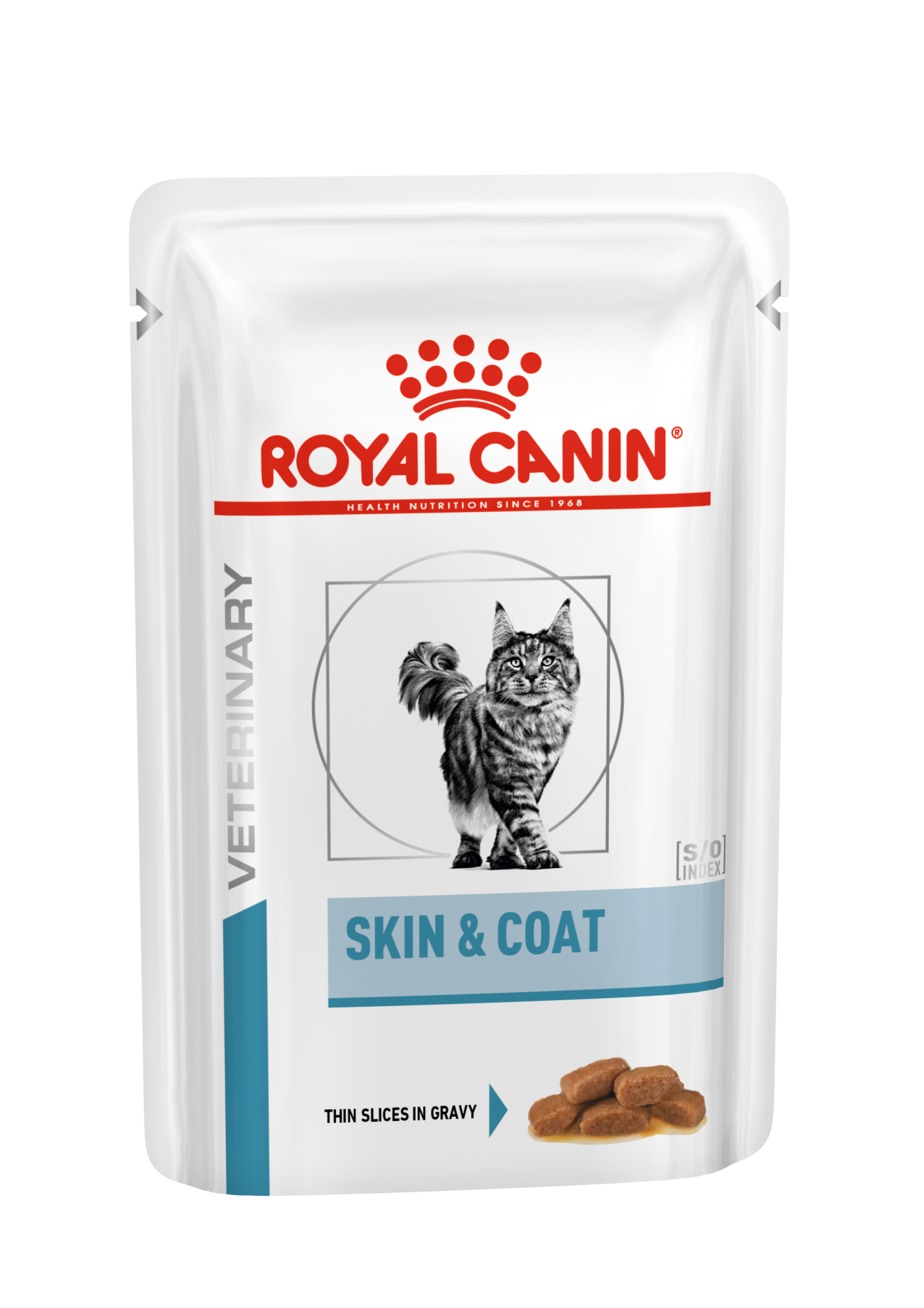 Royal Canin Veterinary Diets Cat Wet Cat Skin & Coat Formula 85 g x 12 stk - porsjonsposer