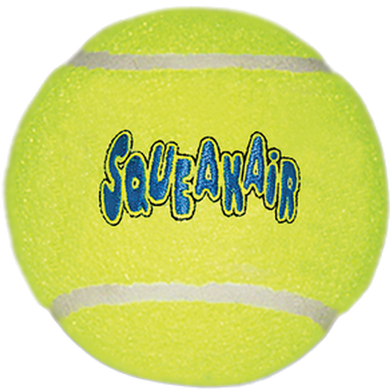 Kong Squeakair Tennisball M 6stk, 6cm