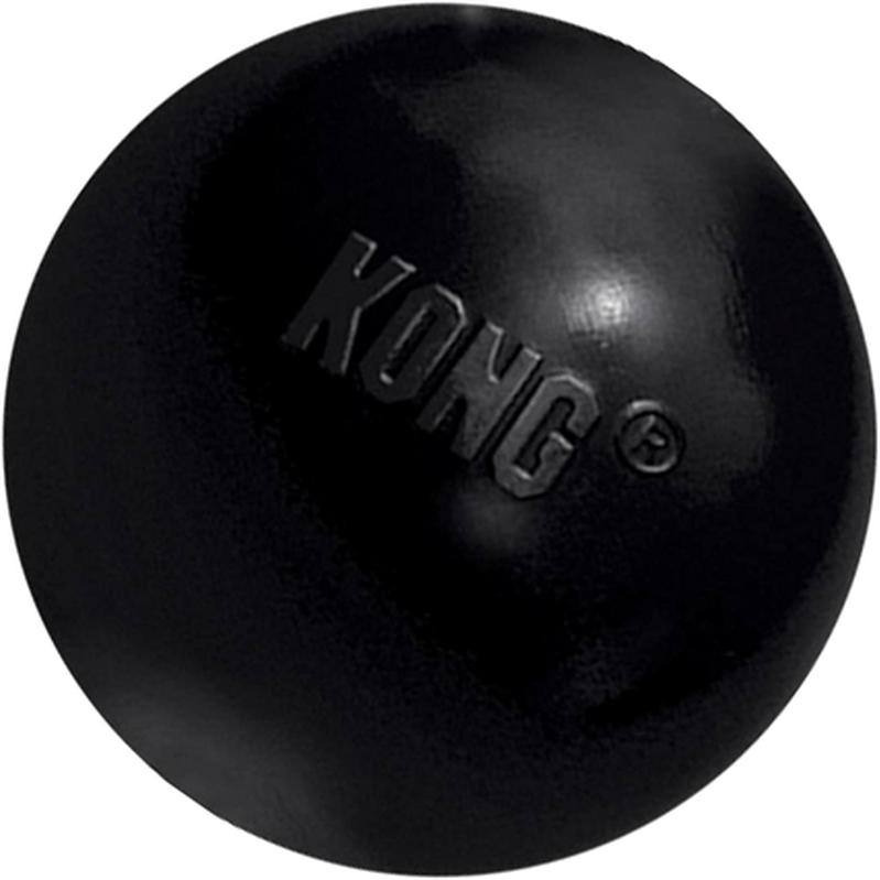 Extreme Ball Svart Medium/Large 8cm - Hund - Leker - Kong