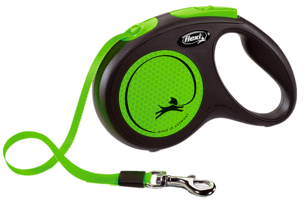 Rullebånd New Neon Tape 5m, M max 25kg, Svart/Neon Green