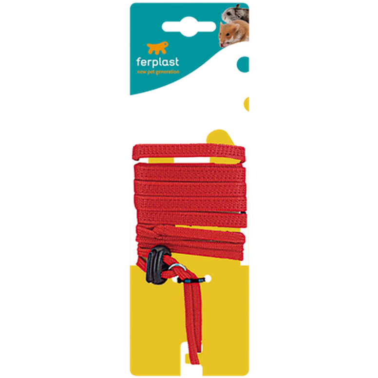 Ferplast Hamster sele, justerbar nylon rød 110 cm