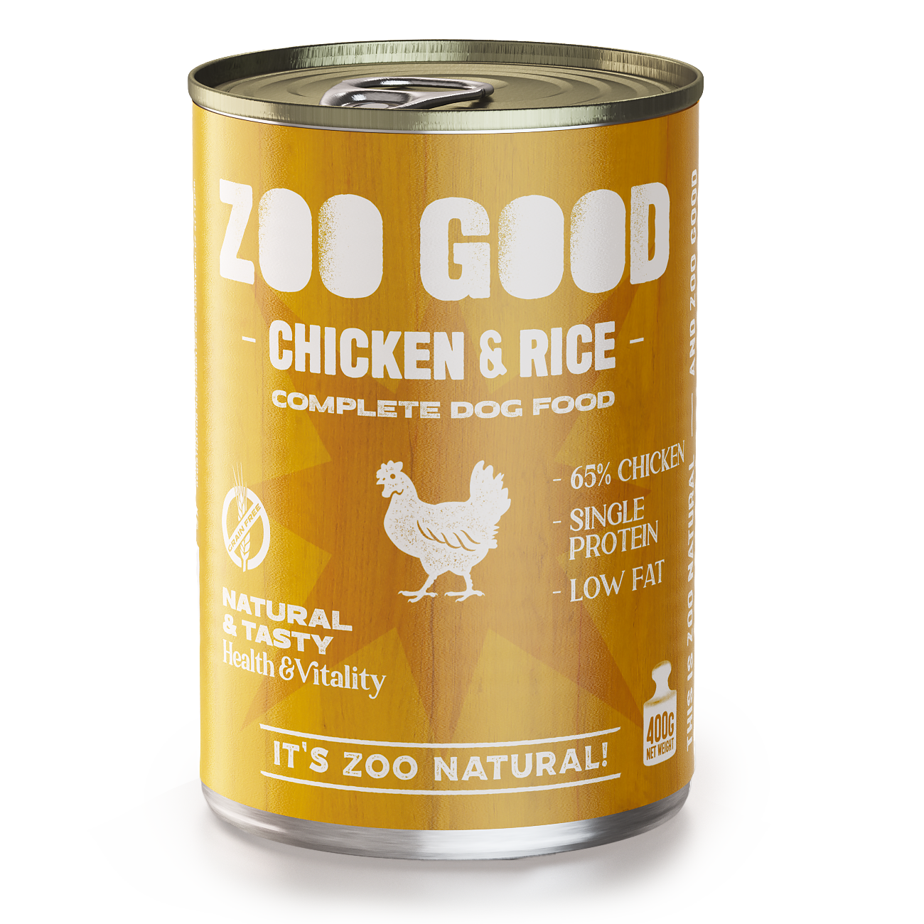 Adult Low-Fat Chicken & Rice 400 g