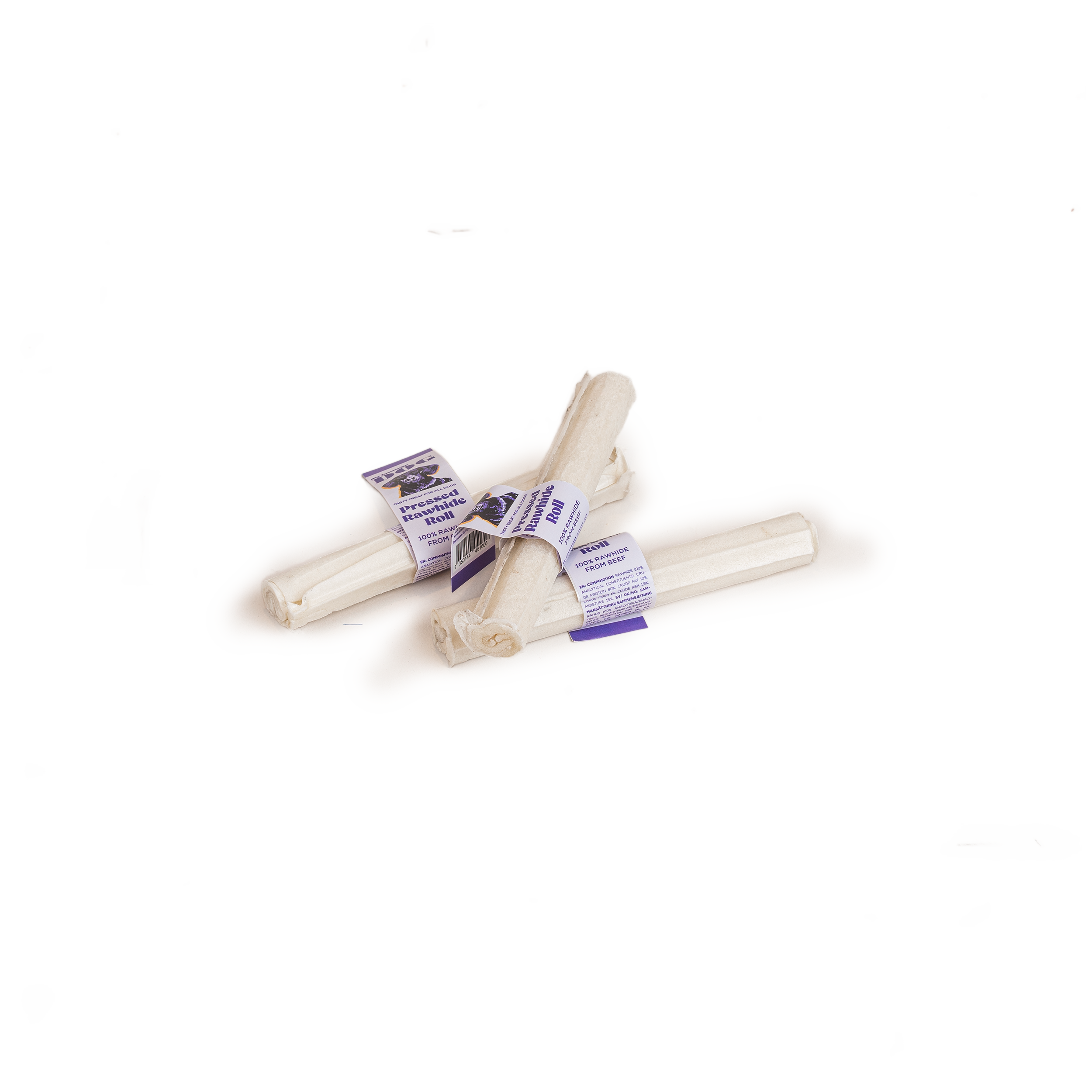 My favourite DOG Presset råhud tyggerull 12 cm