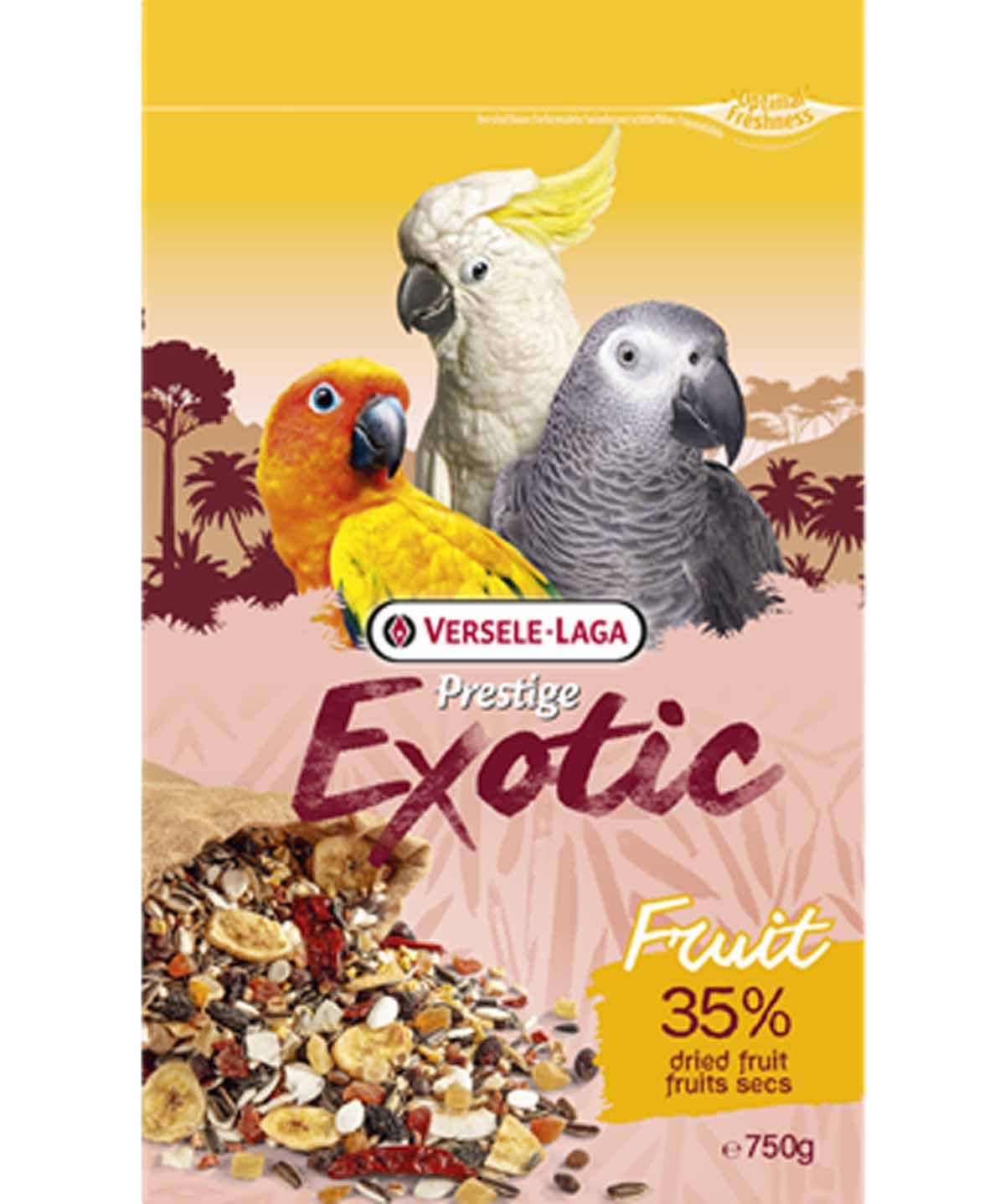 Versele-Laga Exotic Fruit Mix Papegoja 750 g