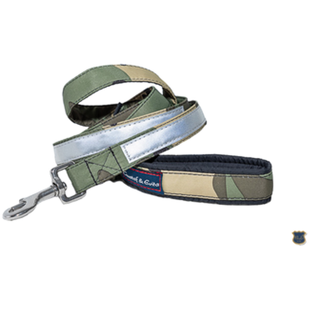 Gustaf och Evita Hunde-/kattekoppel med refleks kamuflasje 180 cm 15mm