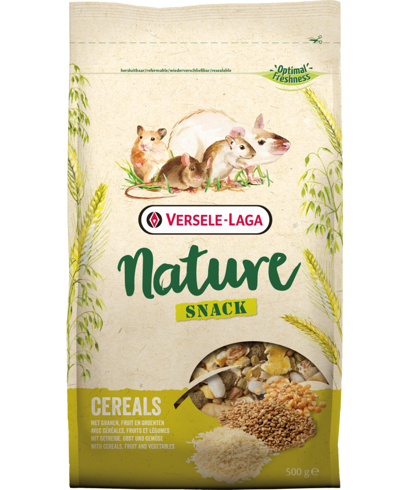 Versele-Laga - Nature Snack Cereals 500 g - Smådyr - SnacksPetXL