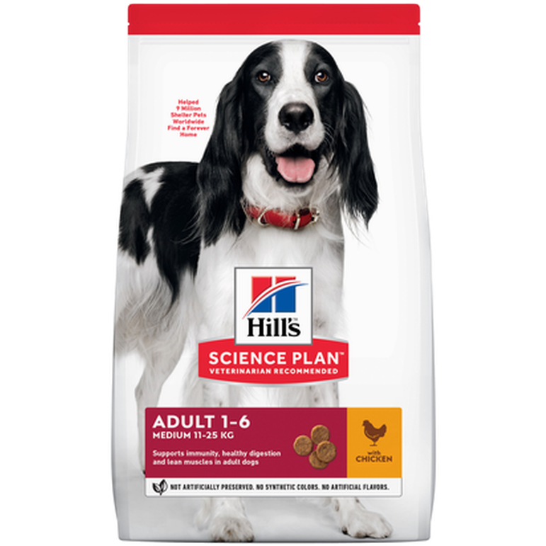 Hills Science Plan Adult Medium Chicken - Dry Dog Food