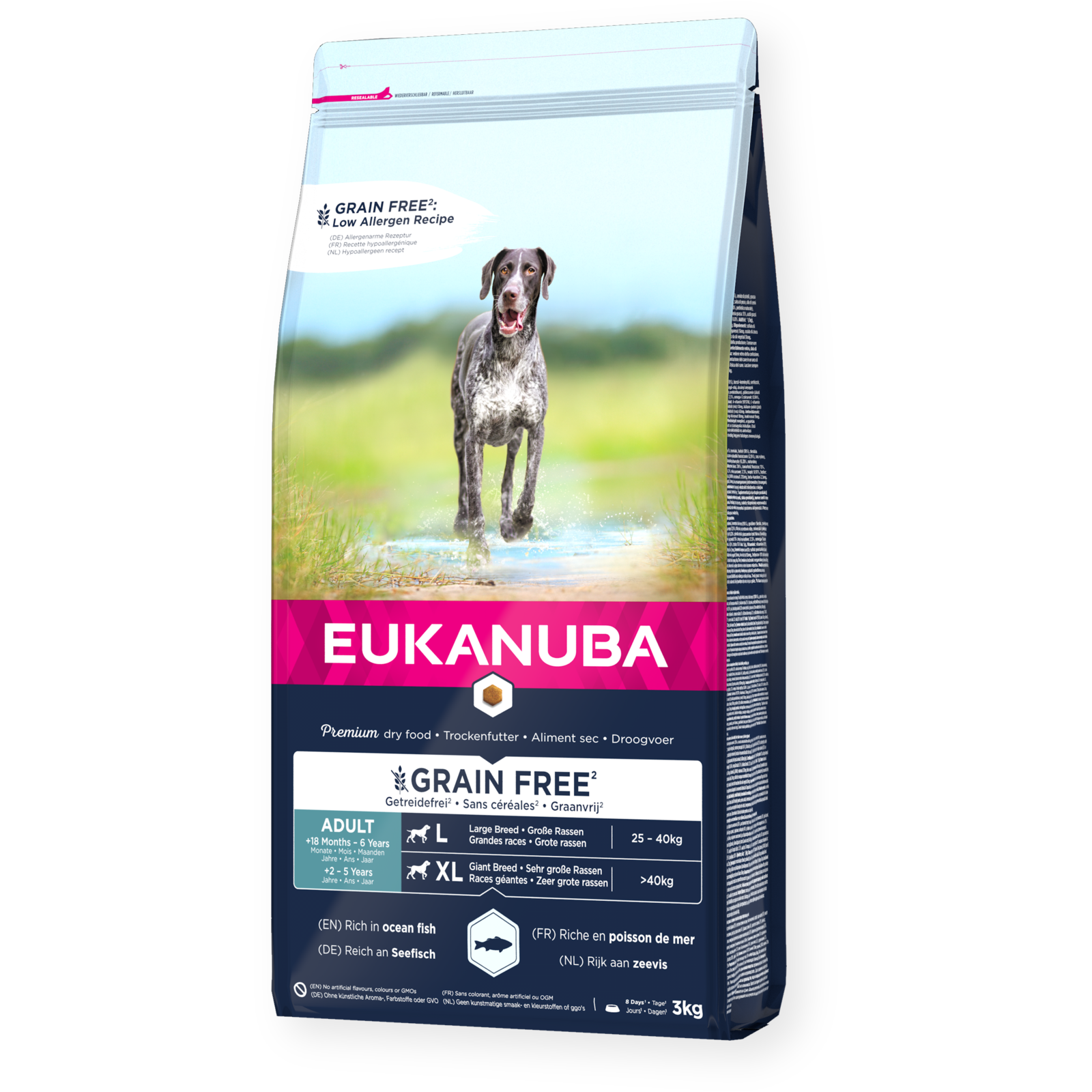 Eukanuba Dog Adult Large Grainfree Ocean Fish