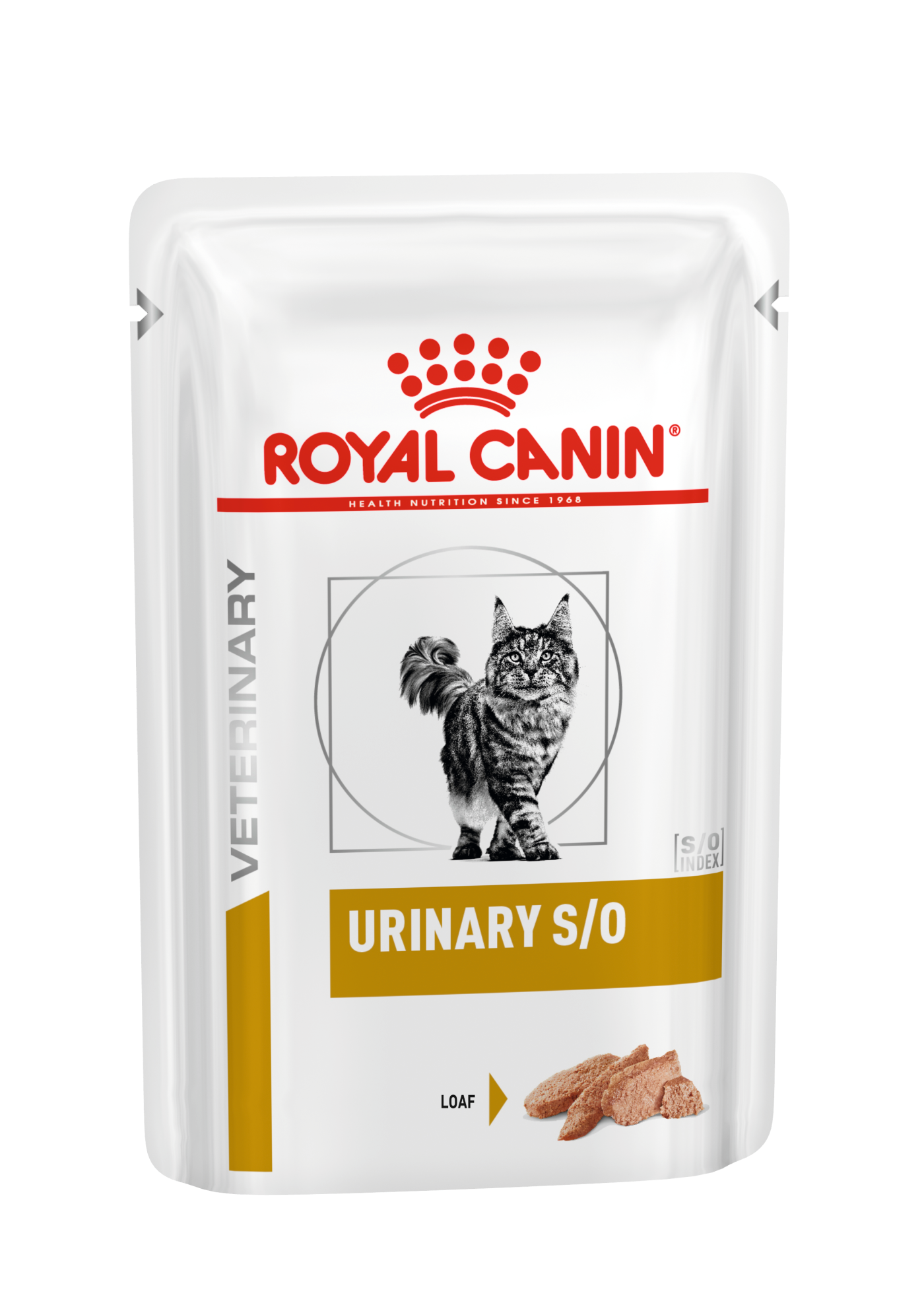 Wet Cat Urinary S/O Loaf i saus 85 g x 12 stk - porsjonsposer - Katt - Kattefôr - Royal Canin Veterinary Diets Cat