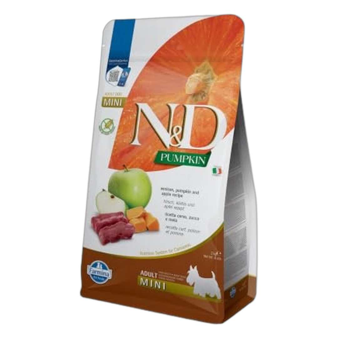 Farmina Farmina N&D Pumpkin Tørrfôr Adult Mini Hjort & Eple 2 kg