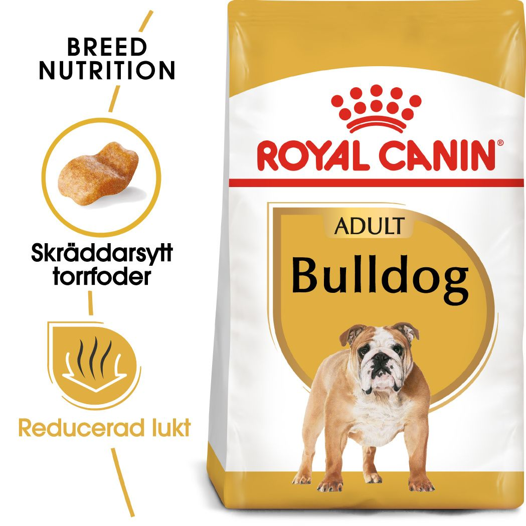 Royal Canin Bulldog Adult tørrfôr for hunder 12 kg