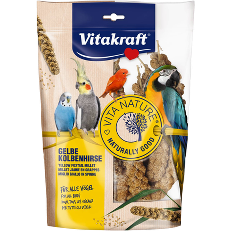 Vitakraft - Vita Nature hirsekolber 300 g - Fugl - SnacksPetXL