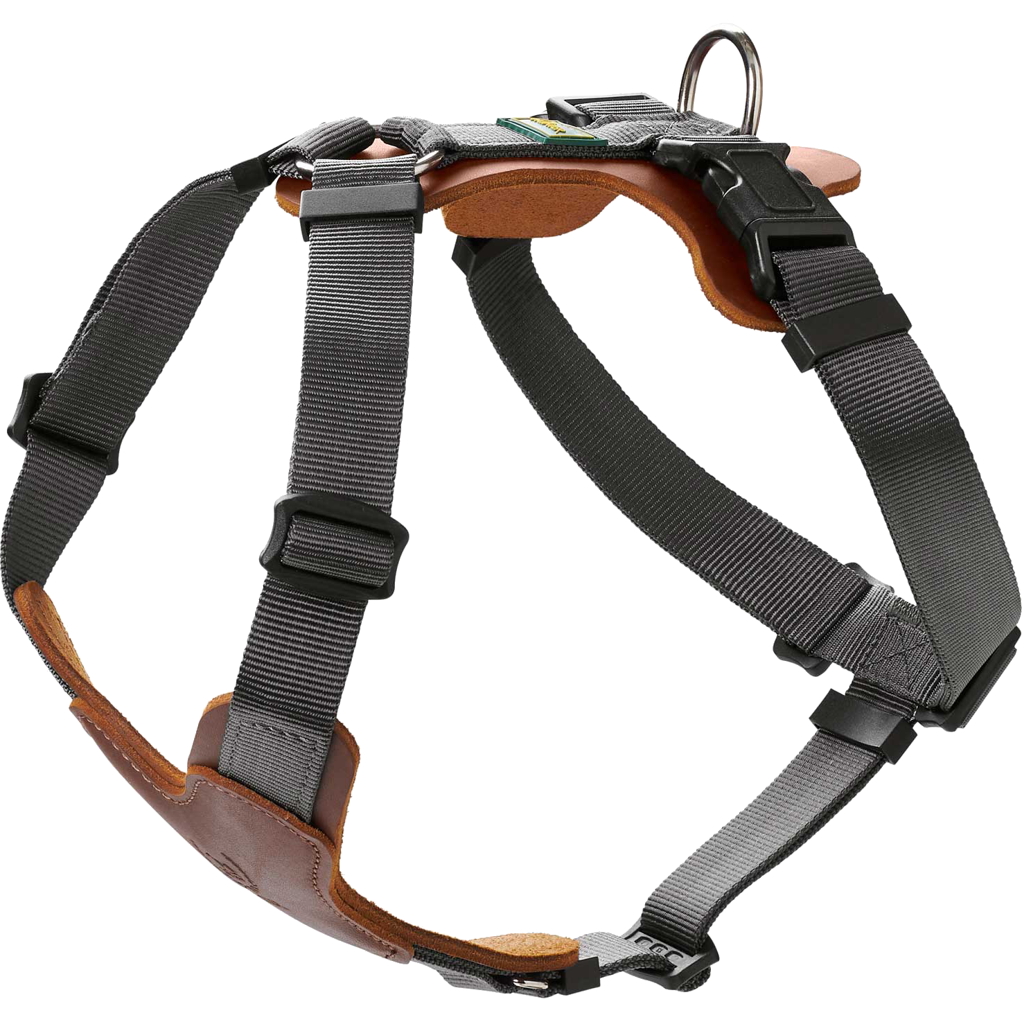 Dog Harness Mixed Aalborg Cognac S Chest 46-67cm