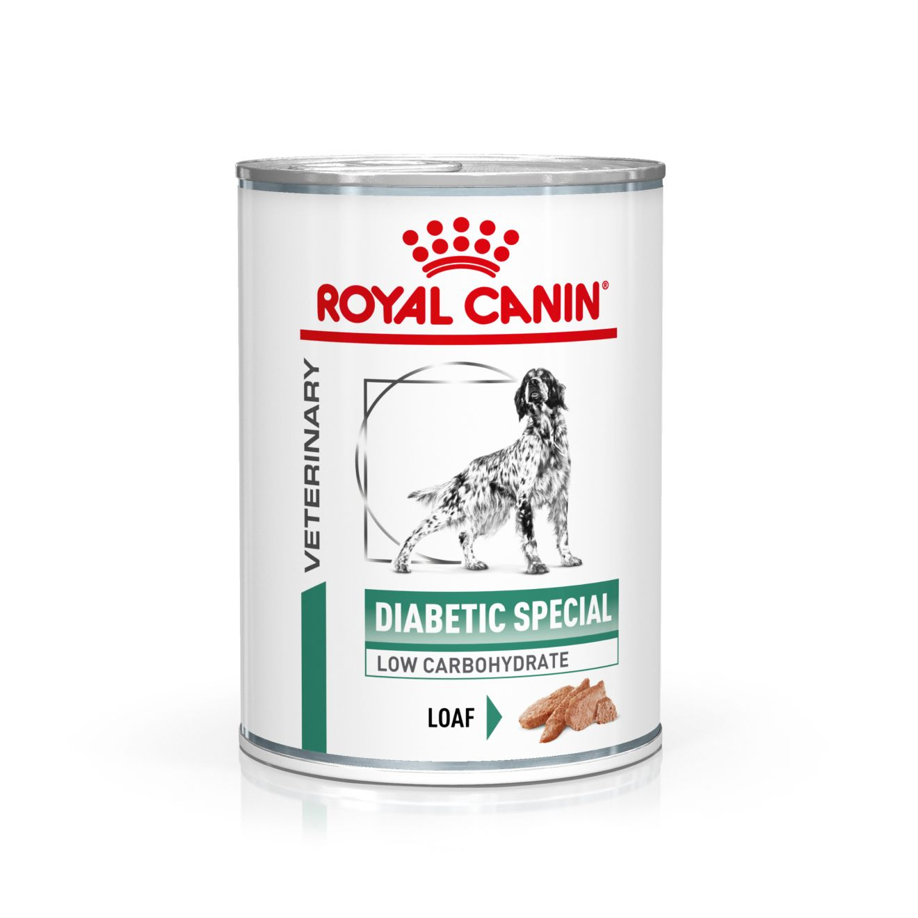 Royal Canin Veterinary Diets Dog Weight Management Diabetic Special Low Carbohydrate Loaf Våtfôr for hunder