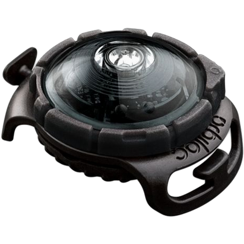 Orbiloc Safety Light Dog Dual Dark LED - With Quick Mount & Adjustable Strap Black 5 km