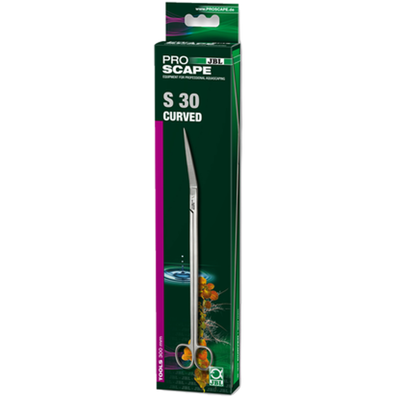 JBL ProScape Tools S Curved Scissors for Plants Gray 30 cm