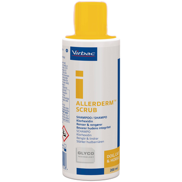 Virbac Allerderm skrubbesjampo 200 ml