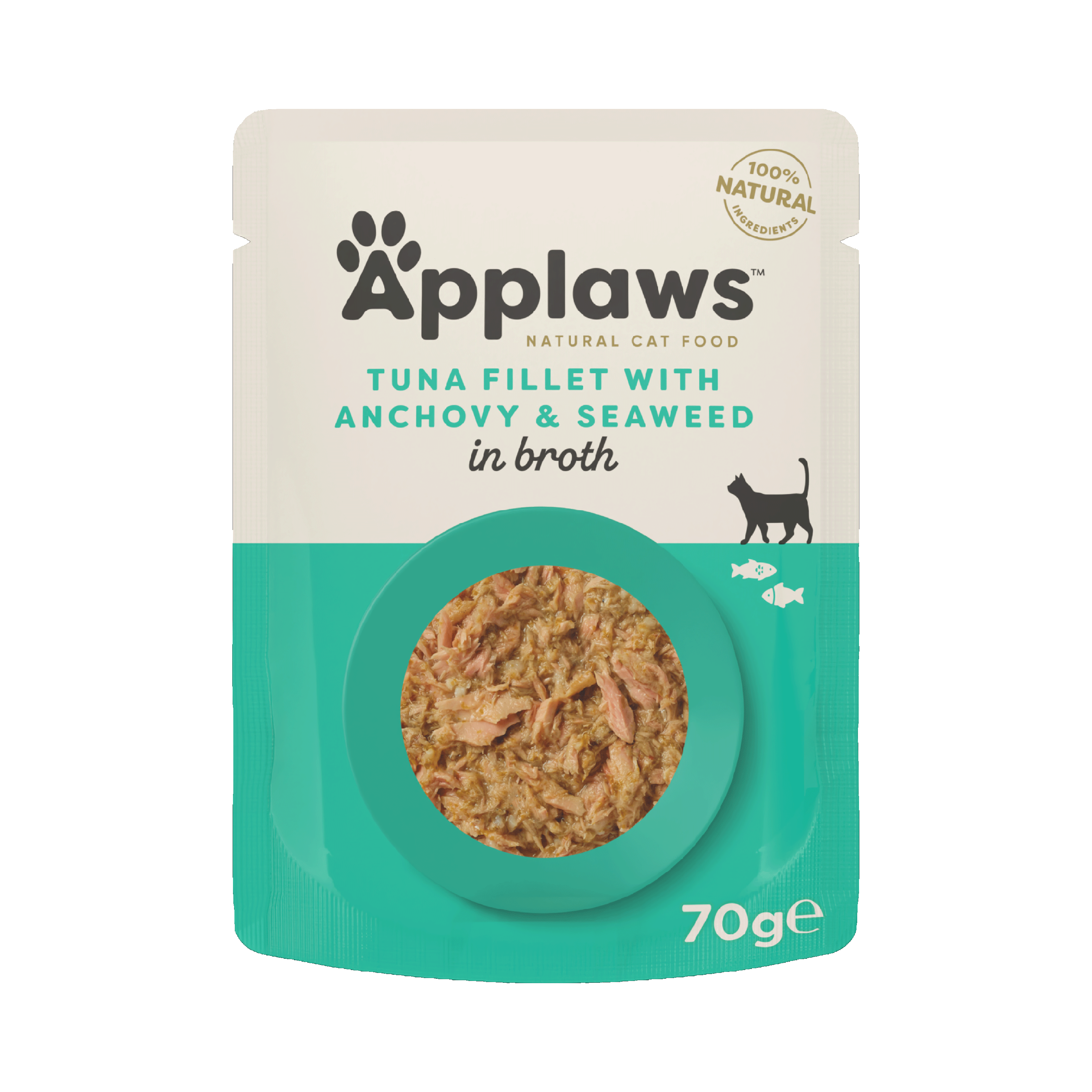 Applaws Cat Pouch Tuna Fillet & Anchovy