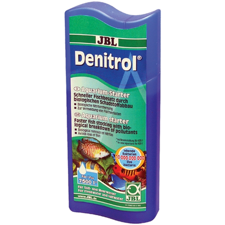 JBL Denitrol Bacteria Starter Freshwater & Saltwater Blue 100 ml