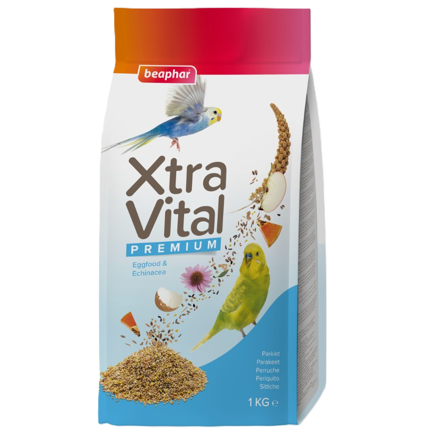 Beaphar XtraVital Parakeet Complete Bird Food 1 kg