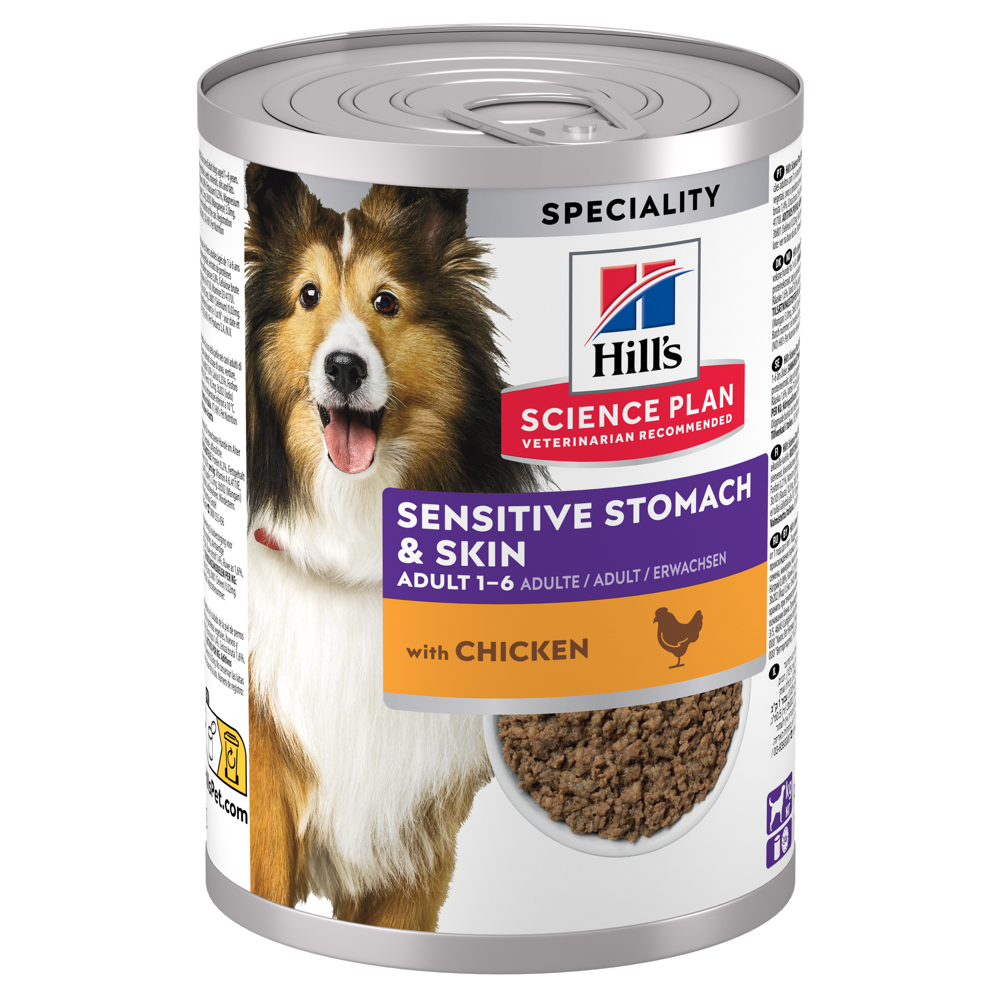 Canine Adult Sen.Stomach & Skin Chicken & Vegetables