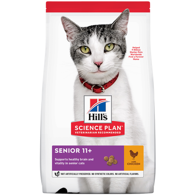Hills SP Feline Senior 11+ Chicken 7 kg